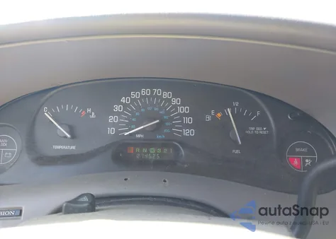 2000 Buick Century Custom из США, поврежденный, VIN 2G4WS52J3Y1282766